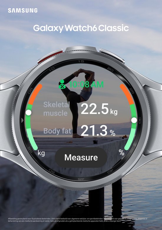 Samsung Galaxy Watch6 - LTE/4G-variant - Smartwatch - 40mm - Grafiet