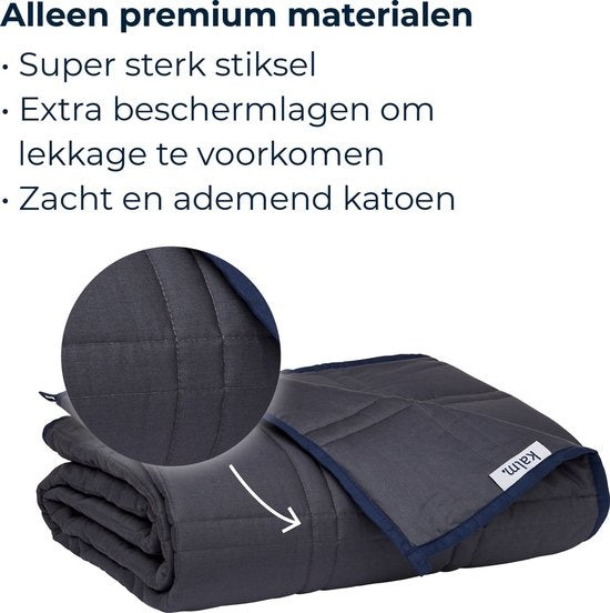 Kalm Verzwaringsdeken 10 KG - Weighted blanket - Verzwaarde Deken - Anti Stress