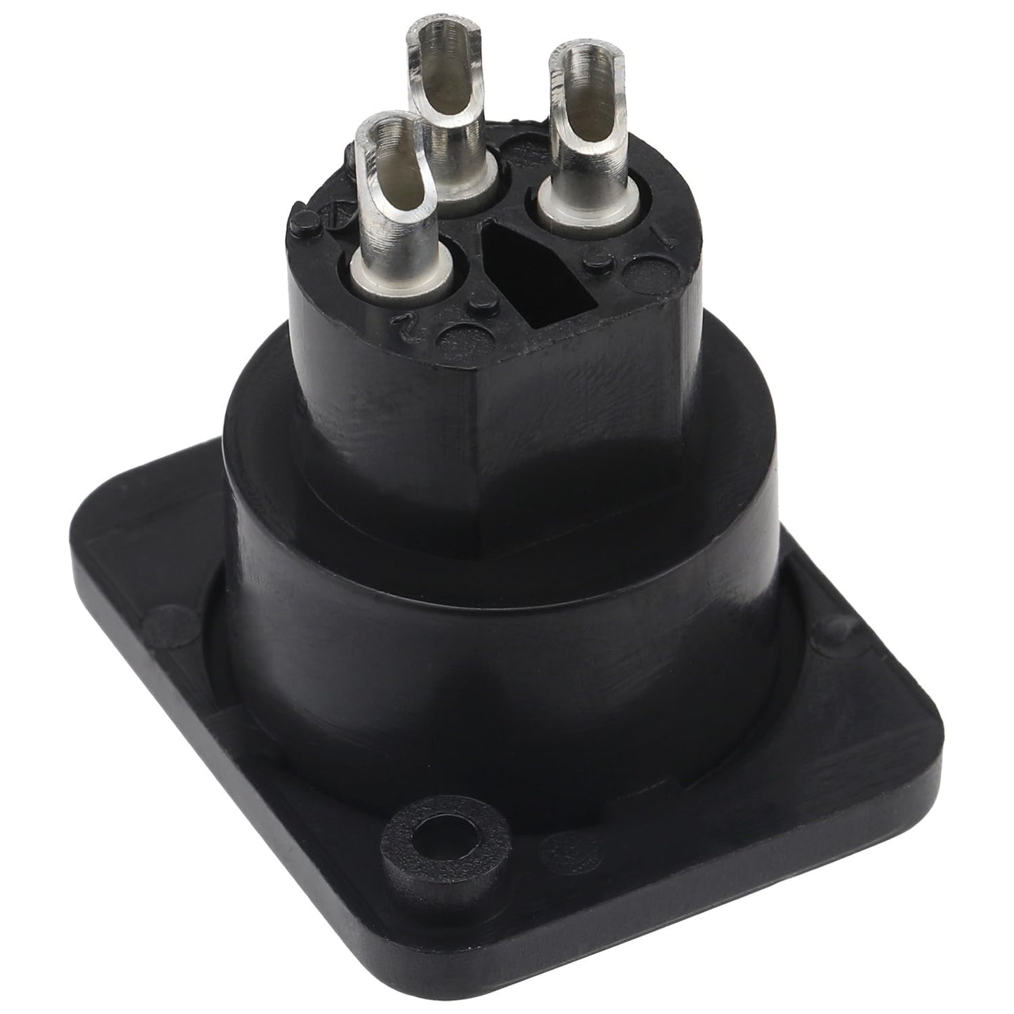 XLR-CHASSIS CONNECTOR - XLR 3-POLIG VROUWELIJK - ZWART (PCN003)