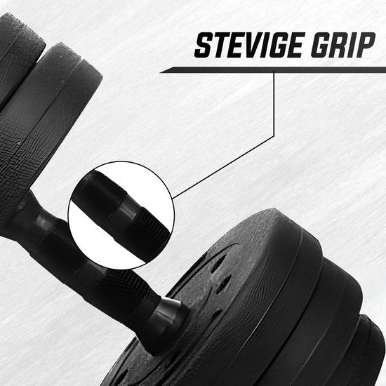 Fitby Dumbells - Dumbbells - Gewichten set - Verstelbare Dumbells - Halterset - Dumbell Set - 15 kg