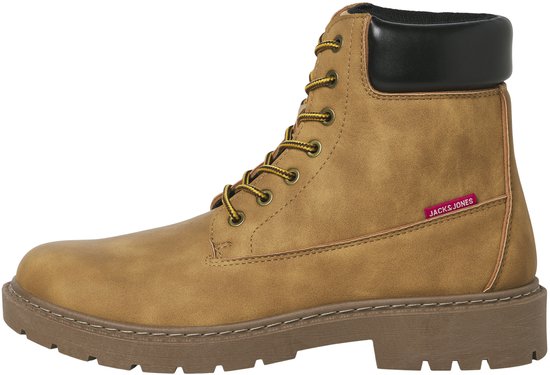 Jack & Jones - Heren Veterschoenen Thames Boot - Beige - Maat 41
