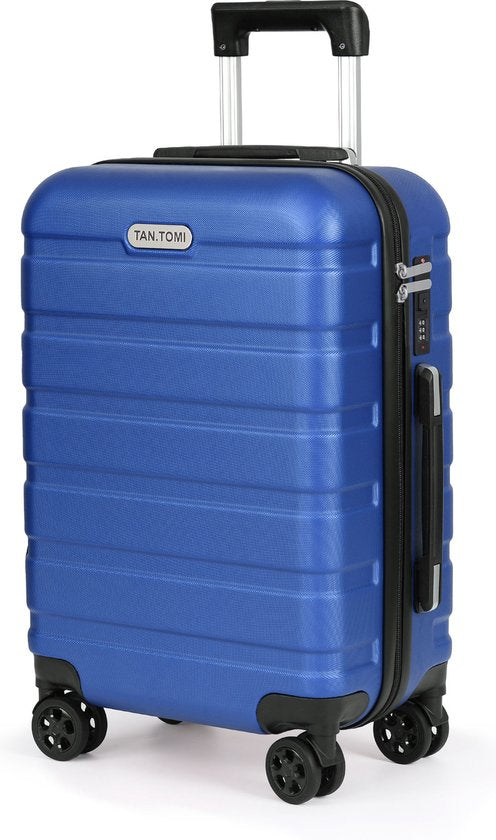 TAN.TOMI Handbagage Koffer 41L – Harde ABS Schaal – 4 Wielen – Cijferslot