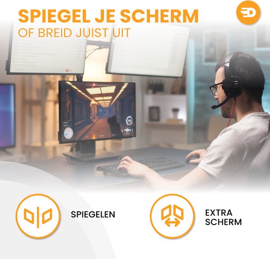 Drivv. Premium HDMI Kabel 2.0 - Ultra HD 4K 60 Hz - HDMI naar HDMI - Geschikt voor Xbox Series X & PS5 - 2 meter - PVC - Grijs