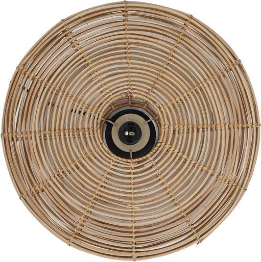 Light & Living Wandlamp Mataka Rotan Ø51 cm – Bruin – Ronde Wandlamp – Binnenverlichting