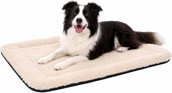 Hondenkussen – Hondenmand – Naya Rechthoekig Beige 100,5x63,5cm – zacht ligcomfort – perfecte pasvorm – duurzaam