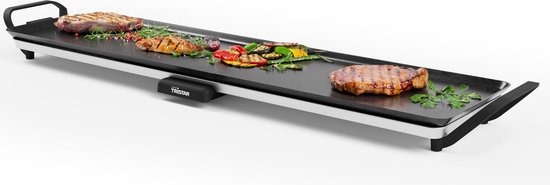 Tristar Bakplaat - BP-2669 - 1800W - Gourmet, Grillplaat XL 90x23cm - 8-10 personen