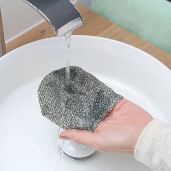 Herbruikbare Makeup Remover Handschoen | 30% OFF Sale | Zacht & Duurzaam voor Je Huid | Gentle & Reusable Skincare Solution | Eco-Friendly Makeup Remover Glove