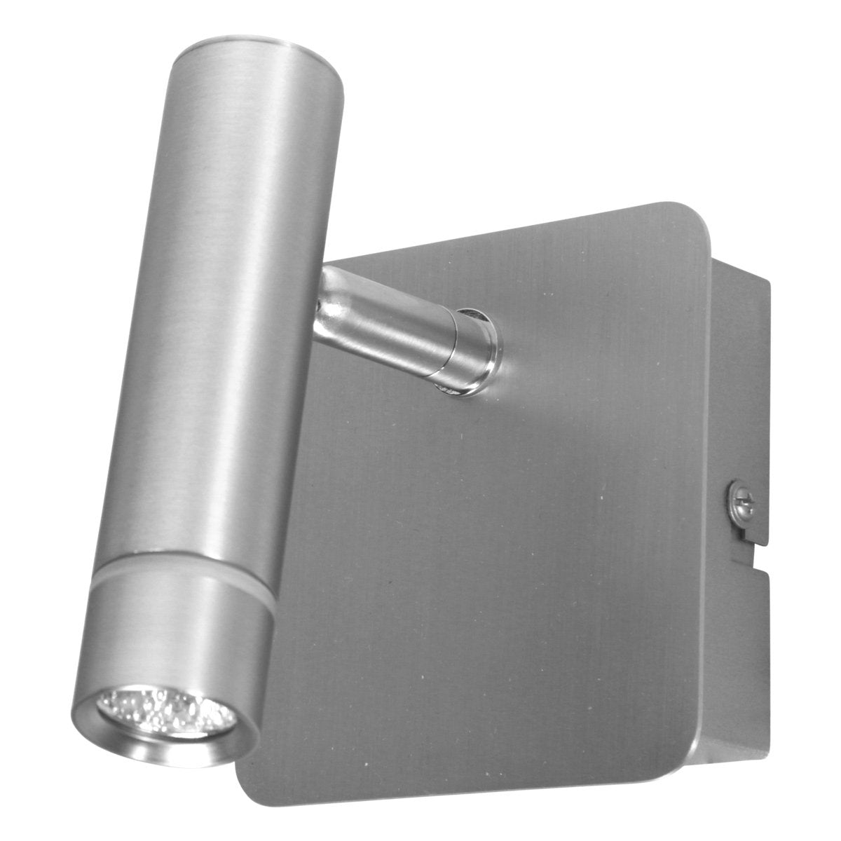Wandlamp Volari 4712ST stalen LED spot met leescomfort, draaibaar en kantelbaar, Steinhauer, modern design 500 lumen
