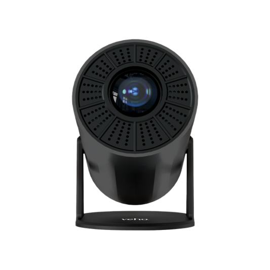 Veho Quda ROHM Portable Projector – luidsprekeruitgang 3w – usb-opslag 1 TB - 90 x90x193 mm – Gewicht 840g