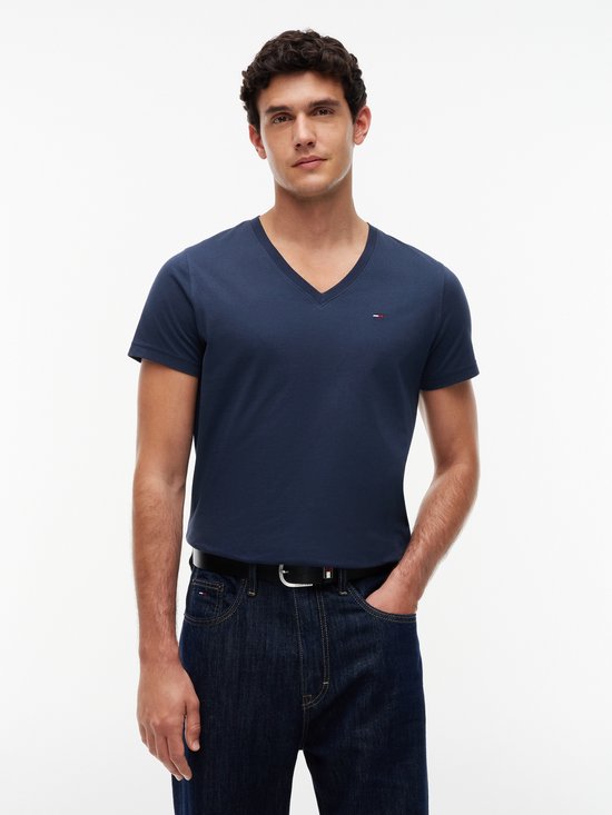 VNeck Tee Classic Fit MW0MW01768 - Blue Shirts