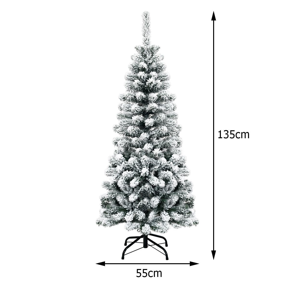 Coast Kunstkerstboom Met Sneeuw EN 150 LED Lampjes - 135cm