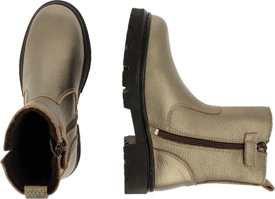 Bullboxer - Chelsea Boot - Vrouw - Goud - Maat 34 - Laarzen