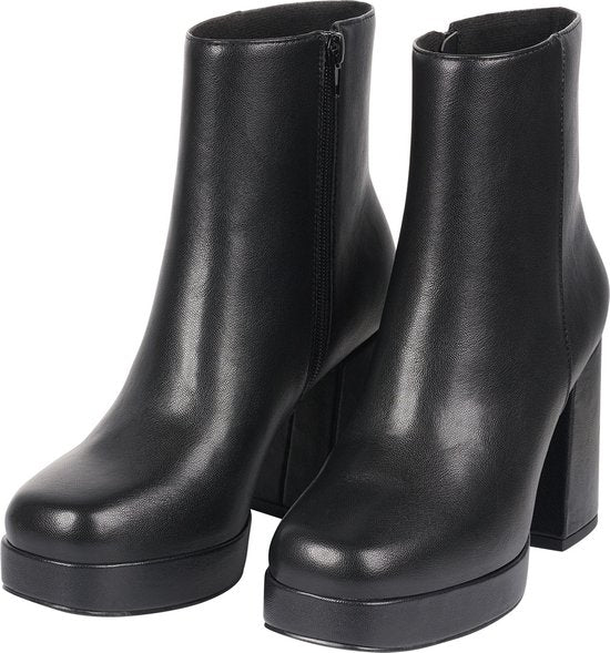 Bullboxer - Enkellaars/Bootie - Vrouw - Zwart - 36 - Laarzen