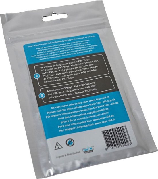 Tear-Aid - Reparatiemiddel - Type B - standaard set