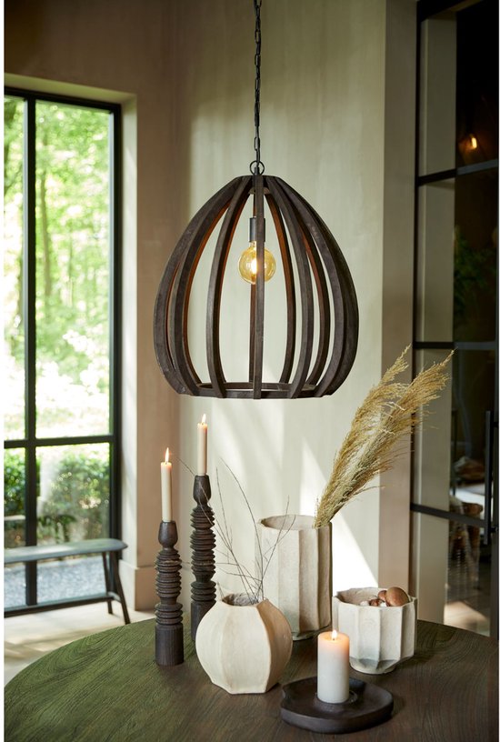 Light & Living Bloempot Salou - Wit - Ø22cm - Modern