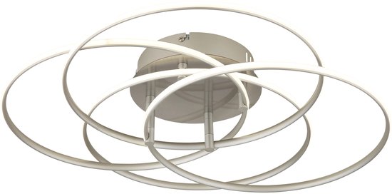 Globo - plafonniere - KOMBOS - staal - metaal - Ø 52cm - LED - 67355-55N