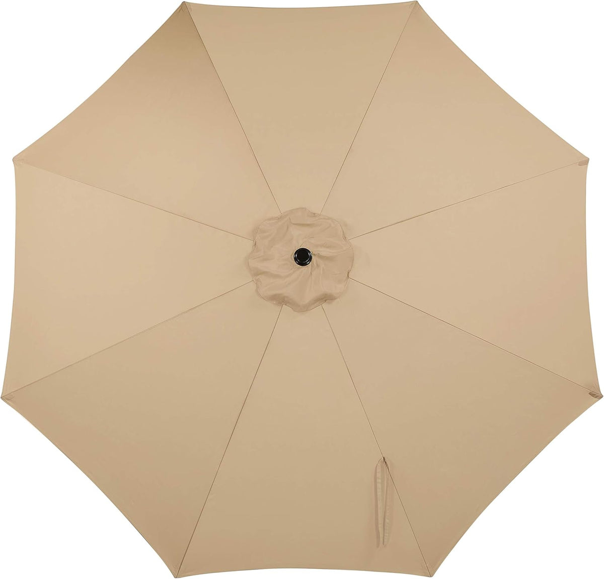 Yaheetech Parasol 270 cm - Knikbaar en Kantelbaar - Met Draaistang - Polyester