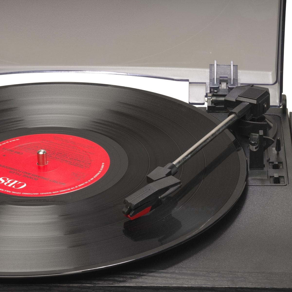 Denver Retro Platenspeler met Speakers - DAB Radio CD Speler - Dubbele Cassette - FM Radio - Hout - MRD166