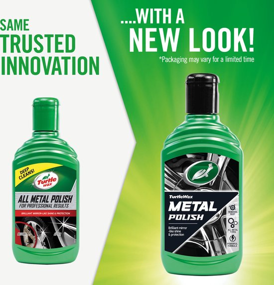 Turtle Wax 52853 GL All Metal Polish 300ml - Metaalreiniger