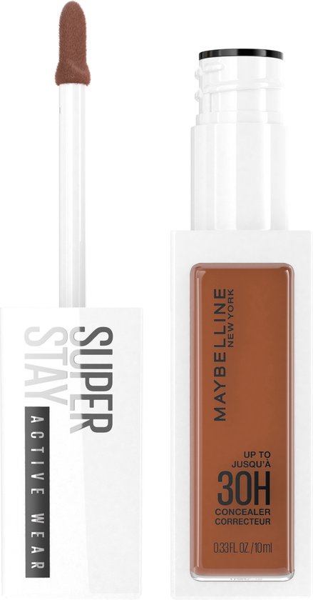 Maybelline New York - SuperStay 30H Active Wear Concealer - 65 Deep Bronze - Langhoudende Volledig Dekkende Concealer met Matte Finish - 10 ml