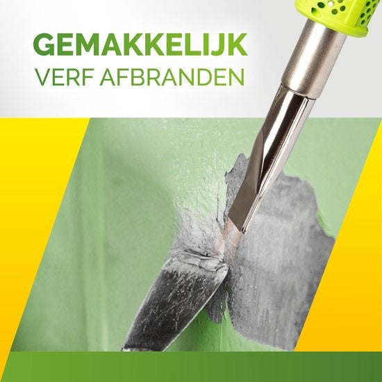 Kinzo Garden 3-in-1 Onkruidbrander Elektrisch, Verfbrander en BBQ-aansteker - 2000W