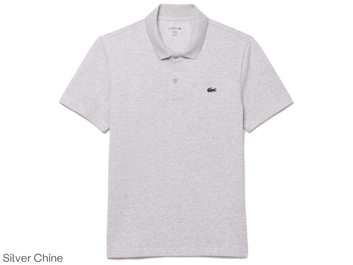Lacoste Regular Fit Poloshirt - Lichtgewicht en Comfortabel - maat S - Wit