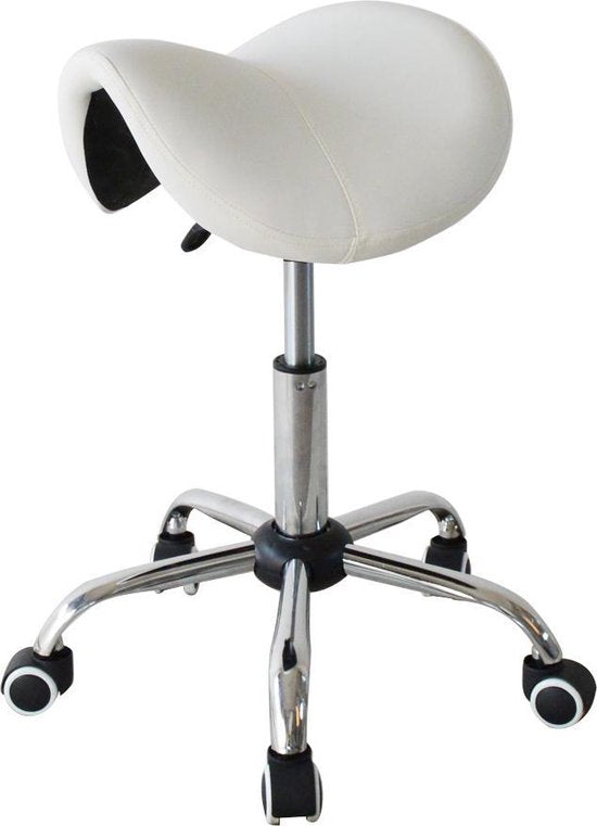 Zadelkruk ergonomisch - kapperskruk - werkkruk - tabouret - hoogte instelbaar