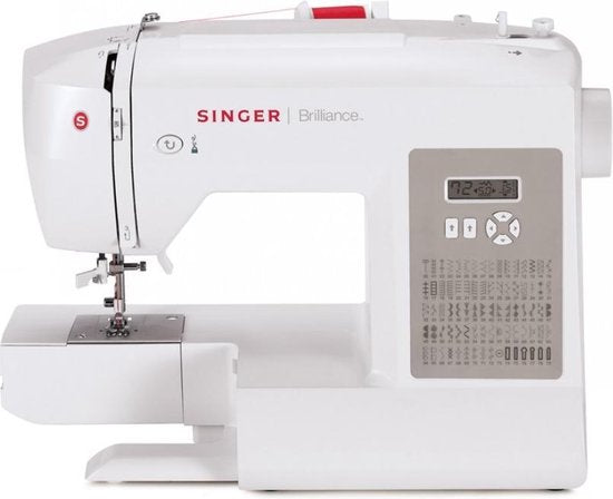 Singer Naaimachine Brilliance F6180 - 80 steekpatronen - Met aanschuiftafel