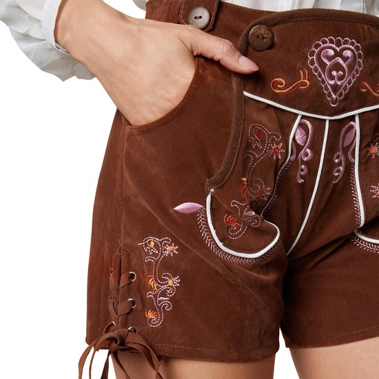 Dressforfun Lederhose Ammersee XXL - verkleedkleding kostuum halloween verkleden feestkleding carnavalskleding carnaval feestkledij partykleding - 302814