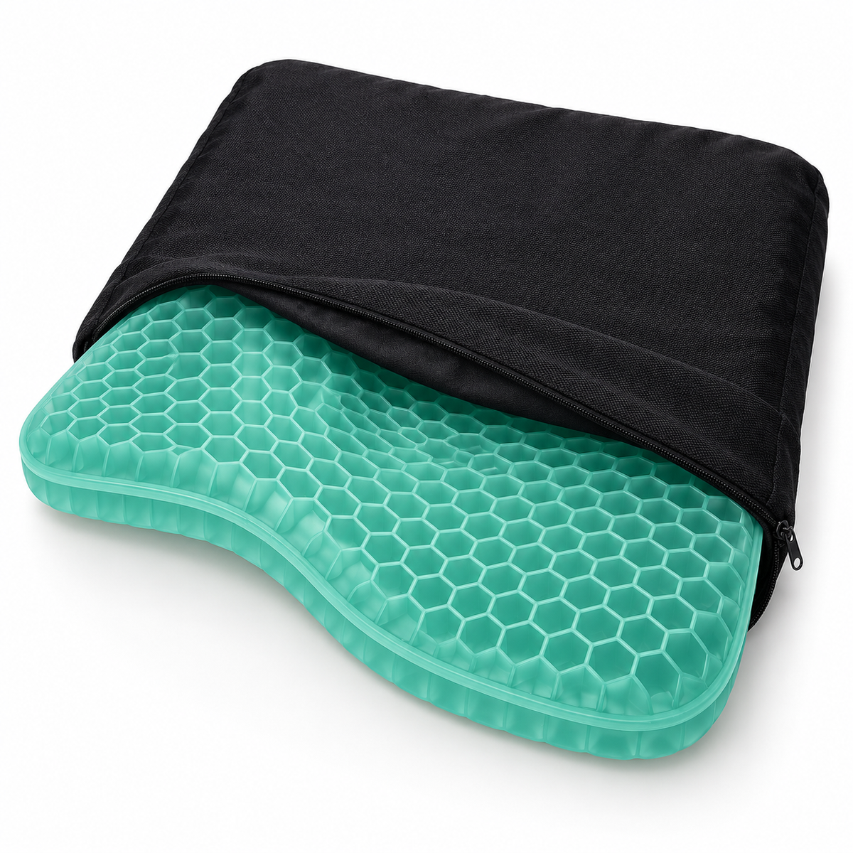 Dreamolino Zitkussen met Beschermhoes - Ergonomisch - Softsitter - 42 x 37 x 3,5 cm
