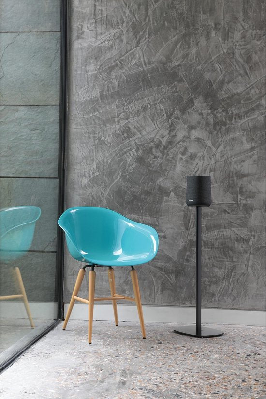 SoundXtra SDXHKCONEFS1021 speaker steun Vloer Aluminium, Staal Zwart