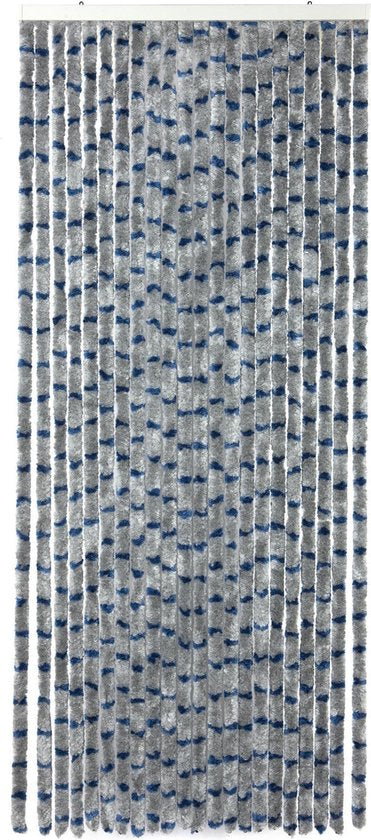 Arisol Vliegengordijn - Caravan - 'kattenstaart' - 185x56 Cm - Grijs/blauw