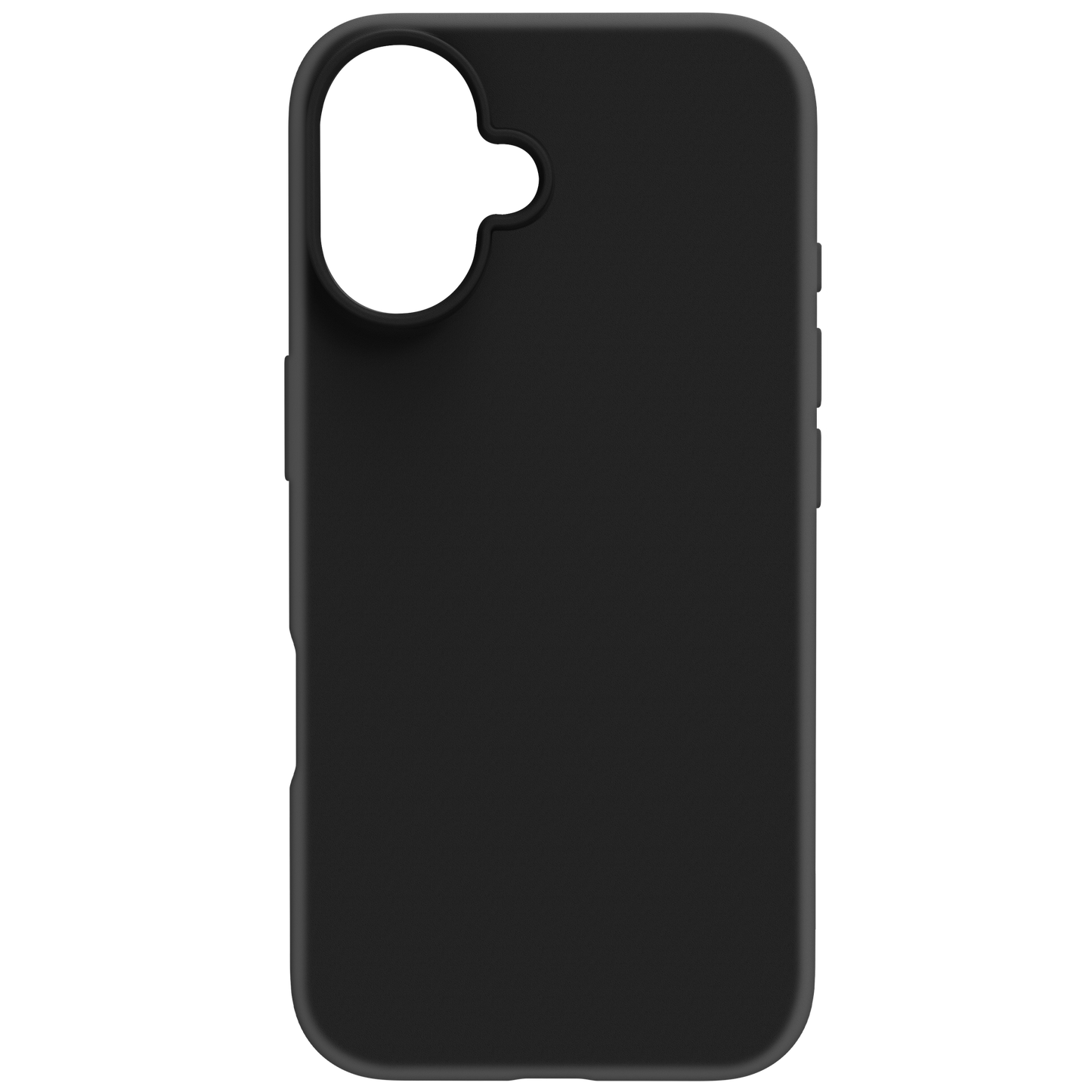 BeHello Hoesje iPhone 16 Soft Touch - MagSafe - Zwart