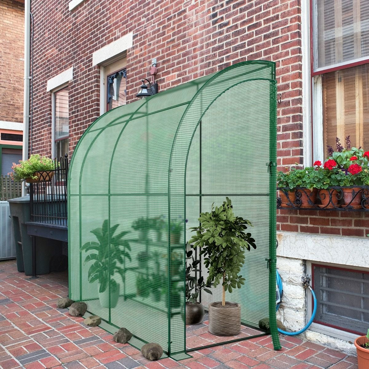 Coast Kweekkas - 198,5 x 98 x 215 cm - Groen