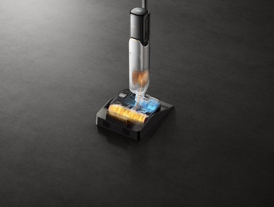 MOVA X4 Plus – Draadloze Steelstofzuiger mét Dweil - 20.000 Pa Zuigkracht - Zelfreinigend Station - Reiniging met Warm Water tot 100 °C
