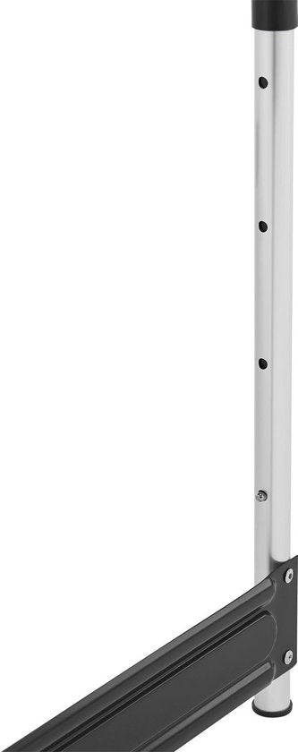 3 stuks Aluminium Vouwtafel / Klaptafel / Campingtafel - Multifunctioneel - Zwart