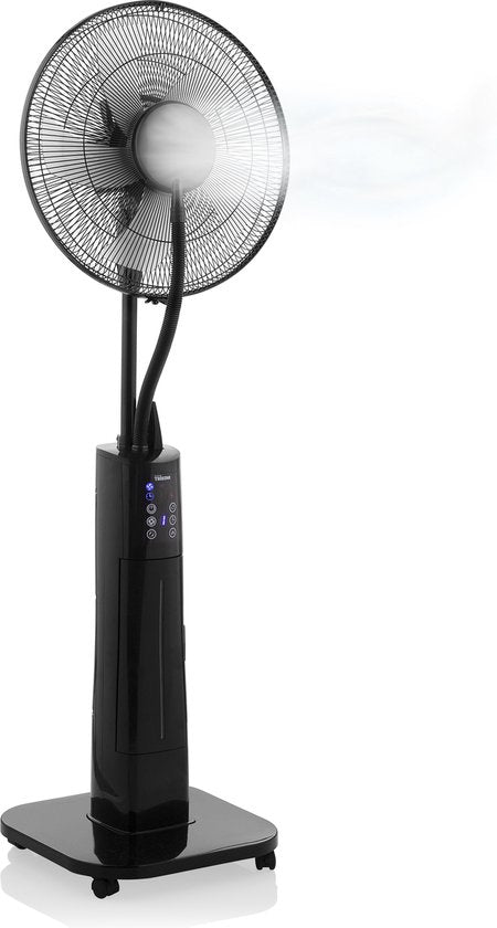 Mistventilator 40 cm – Met Ionisator & Timerfunctie – 3 Snelheden – Oscillerend – Tristar VE-5884 – Zwart
