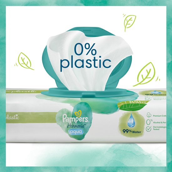 Pampers - Harmonie Aqua - Billendoekjes - 48 doekjes - 1 x 48