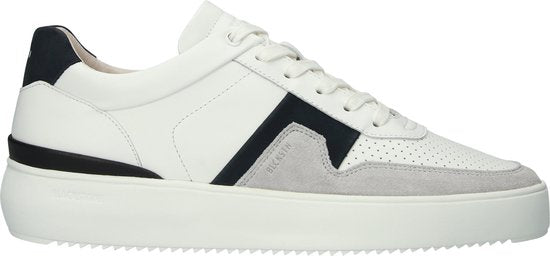 Blackstone MARBLE COLTON - DG513 Wit Donkerblauw - Sneaker (laag) - Heren - Wit - Maat: 43