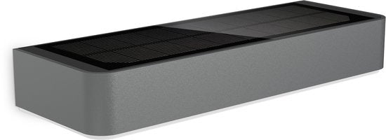 Steinel Solar Buitenlamp met Bewegingssensor XSolar SOL-O S - LED Wandlamp op zonne-energie - Antraciet