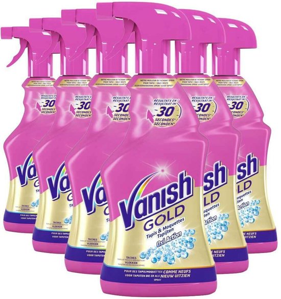 Vanish Oxi Action Gold Vlekverwijderaar Spray - 500ml x6