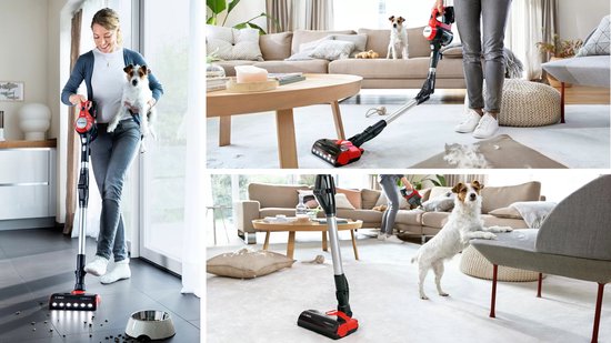 Bosch BCS711PET - Steelstofzuiger - Rood