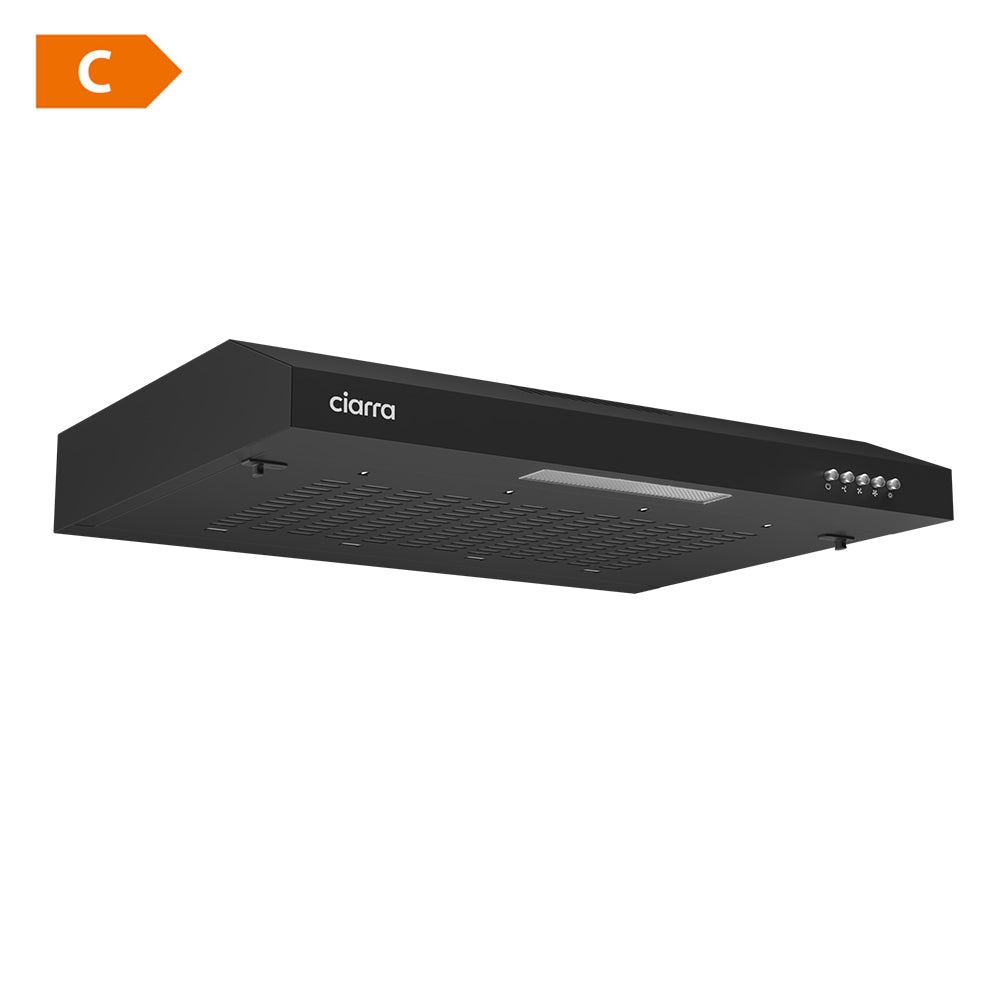 Ciarra CBCB6903 afzuigkap - 60 cm - zwart