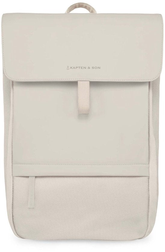 Kapten & Son Fyn 13" Laptoptas - Compact en Functioneel - maat Small - Sandstone