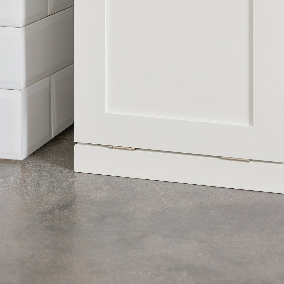 SoBuy waskast - 66 x 37 x 95cm - wit