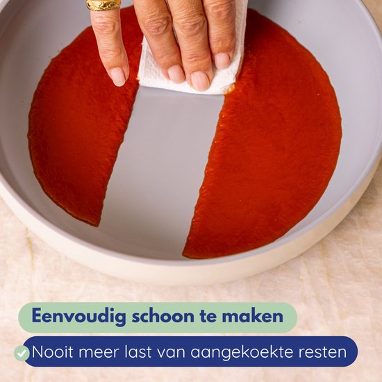 Safecourt Kitchen wokpan - Ø 28 cm - Wokpan - Inductie - Elektrisch - Keramisch - PFAS & PTFE vrij