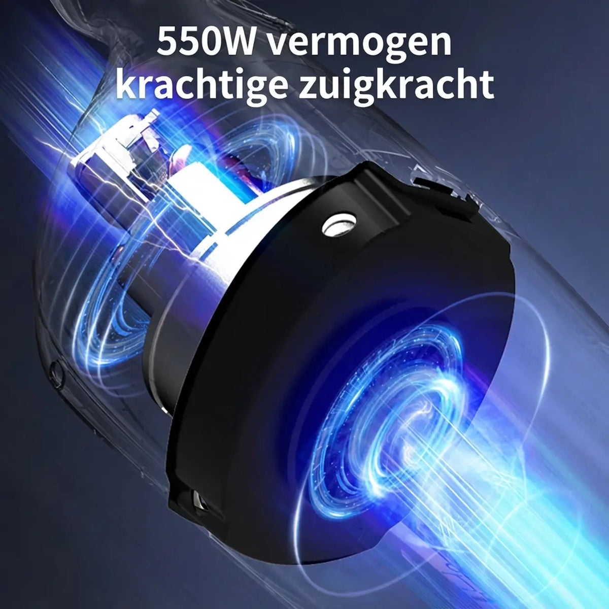 Ochama 2-in-1 stofzuiger met snoer (hand- en steelstofzuiger) 0,5 l – Lichtgewicht, 500 W hoog zuigvermogen, slank ontwerp, transparant stofreservoir, eenvoudig te monteren/demonteren – Ideaal voor huishoudens met huisdieren