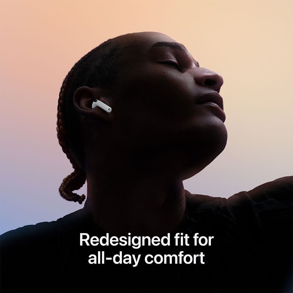 Apple AirPods 4e generatie met actieve ruisonderdrukking – USB-C – wit