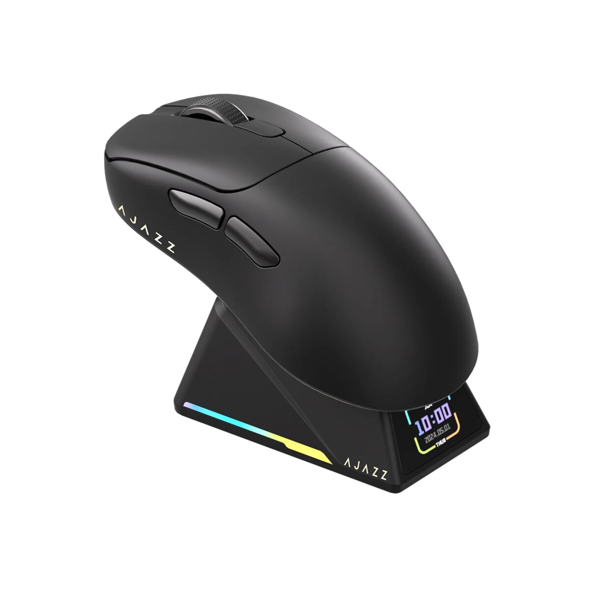 AJAZZ AJ159 APEX Gaming Muis Zwart – Ultralicht 56 g – 42.000 DPI – 8K Hz Polling – 12,5 × 6,5 × 3,9 cm