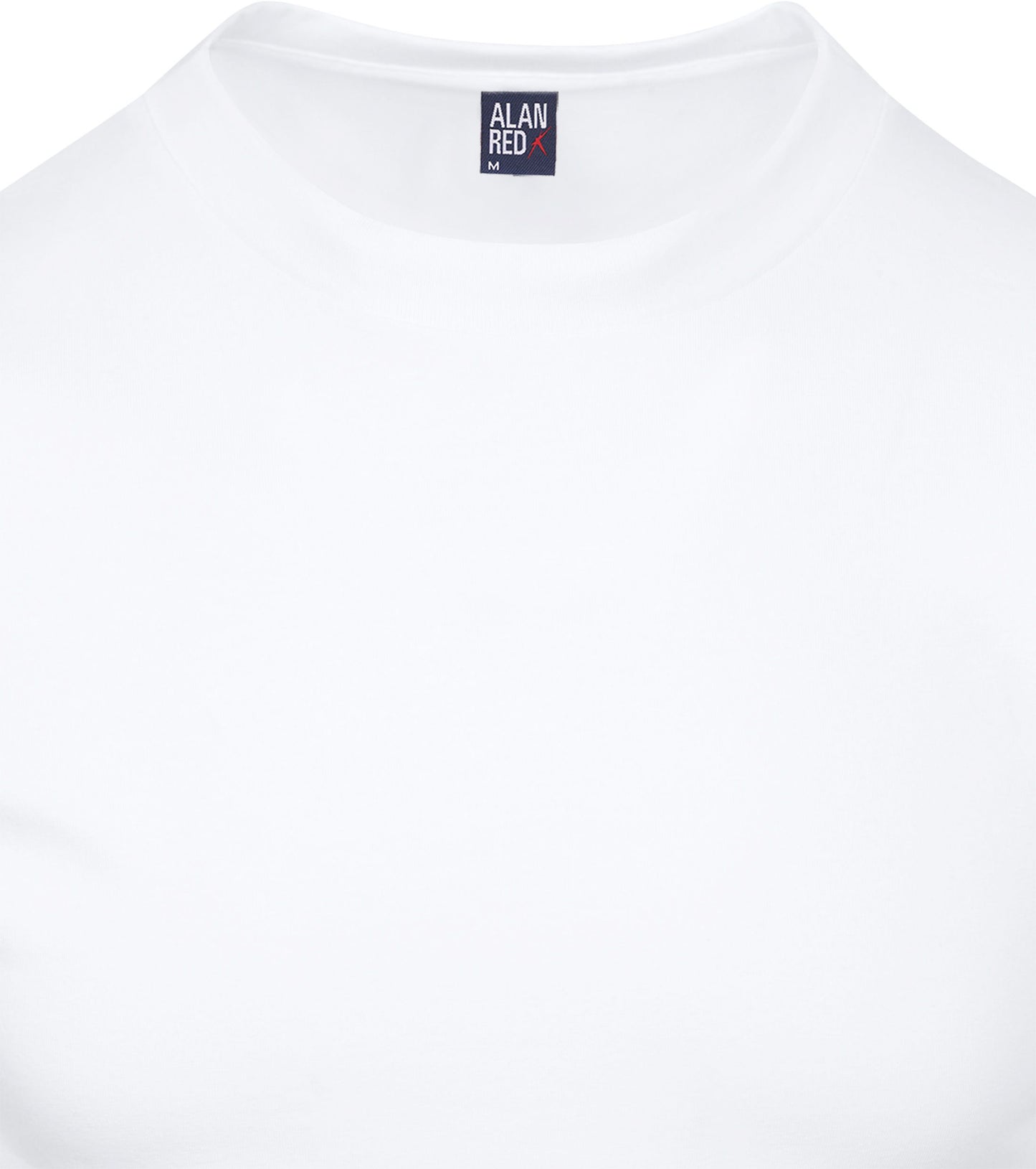Alan Red - 4x T-Shirt - Heren - Derby White - Maat M